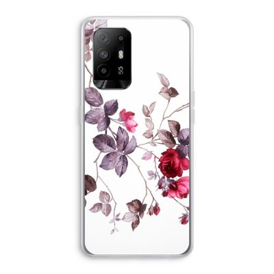 Mooie bloemen: Oppo A94 5G Transparant Hoesje