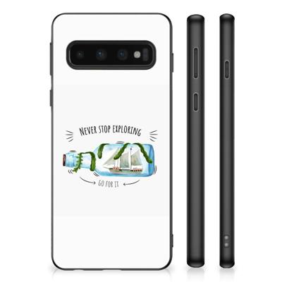 Samsung Galaxy S10 | Bumper Hoesje | Boho Bottle