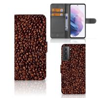 Samsung Galaxy S21 Plus | Book Cover | Koffiebonen