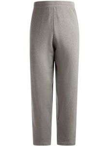 Bally pantalon de jogging en coton à logo brodé - Gris