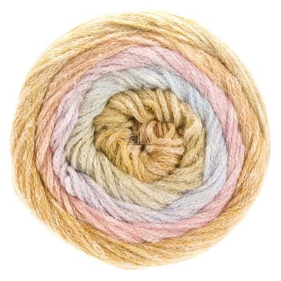 Amoroso 002 Kleur: Lichtblauw-Roze-Lila-Zandgeel-Lichtolijfgroen