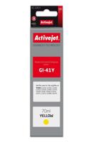 Activejet AC-G41Y Inktcartridge voor Canon-printers, vervanging voor Canon GI-41Y 4545C001; Supreme; 70 ml; geel