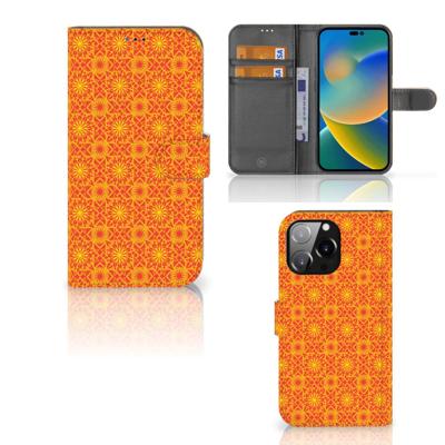 iPhone 14 Pro Max | Telefoon Hoesje | Batik Oranje