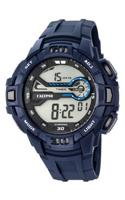 Horlogeband Calypso K5695-2 / K5695-1 Rubber Blauw