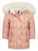 Moncler Enfant doudoune Ekin à capuche - Rose - thumbnail