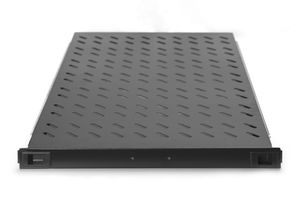 Digitus DN-19 TRAY-2-1000SW 19 inch Apparaatbodem voor patchkast 1 HE Uittrekbaar Geschikt voor kastdiepte: 1000 mm Zwart