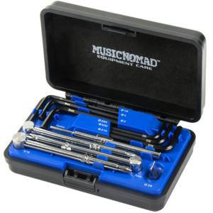 MusicNomad MN235 Truss Rod Wrench Set 11 stuks - sleutels voor halspen