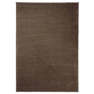 Tapeso Laagpolig vloerkleed Fine - mokka - 60x110 cm