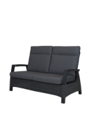 Qopps Darwin loungebank 2-zits verstelbaar royal Grey