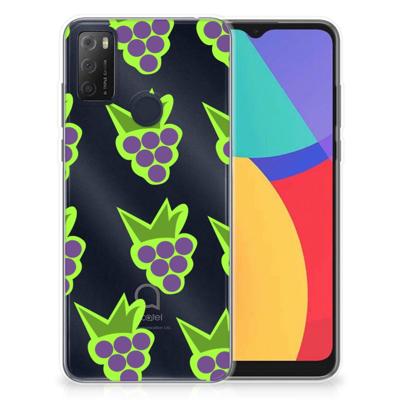 Alcatel 1S (2021) | Siliconen Case | Druiven