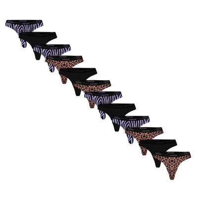 Zaccini Underwear 12-pack strings mix