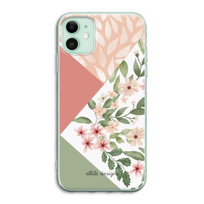 Sweet heaven geometrics: iPhone 11 Transparant Hoesje