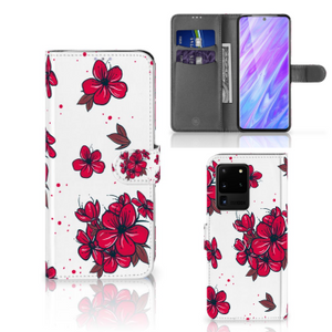 Samsung Galaxy S20 Ultra Hoesje Blossom Red