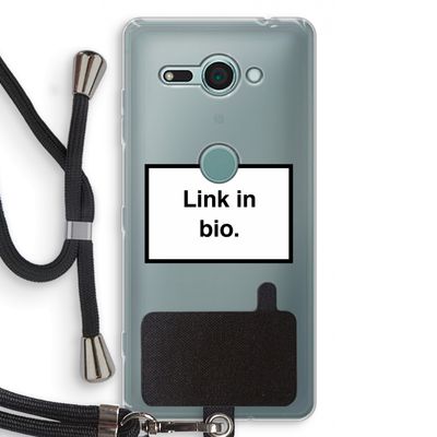 Link in bio: Sony Xperia XZ2 Compact Transparant Hoesje met koord