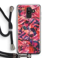 California: Samsung Galaxy J8 (2018) Transparant Hoesje met koord