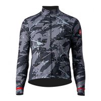 Castelli Unlimited Thermal SS fietsshirt grijs/blauw heren L - thumbnail