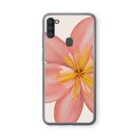 Pink Ellila Flower: Samsung Galaxy A11 Transparant Hoesje