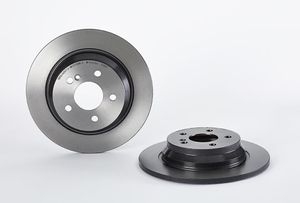 Remschijf COATED DISC LINE BREMBO, Remschijftype: Massief, u.a. für Mercedes-Benz