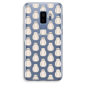 Uilen: Samsung Galaxy S9 Plus Transparant Hoesje