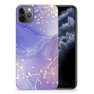 Hoesje maken voor Apple iPhone 11 Pro Max Watercolor Paars