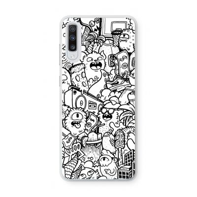 Vexx City #2: Samsung Galaxy A70 Transparant Hoesje