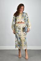 Farm Rio rok 350503 garden scarf blue