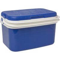 Koelbox donkerblauw 16 liter 42 x 29 x 26 cm - Koelboxen - thumbnail