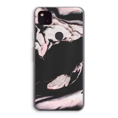 Roze stroom: Google Pixel 4a 5G Transparant Hoesje