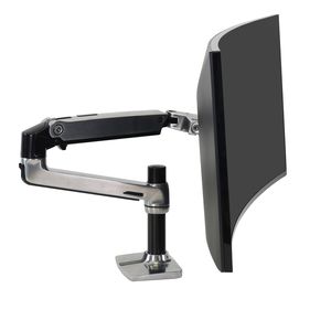 Ergotron LX Arm Desk Mount Monitor-tafelbeugel 1-voudig 38,1 cm (15) - 86,4 cm (34) Aluminium In hoogte verstelbaar, Kantelbaar, Zwenkbaar, Roteerbaar