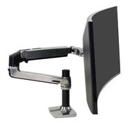 Ergotron LX Arm Desk Mount Monitor-tafelbeugel 1-voudig 38,1 cm (15) - 86,4 cm (34) Aluminium In hoogte verstelbaar, Kantelbaar, Zwenkbaar, Roteerbaar - thumbnail