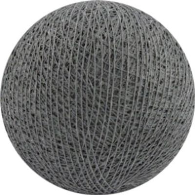 25 losse Cotton Ball's (Donkergrijs)