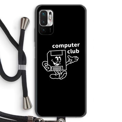 Floppyhead: Xiaomi Redmi Note 10 5G Transparant Hoesje met koord