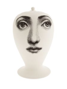 Fornasetti vase par "Bitossi Ceramiche" - Blanc