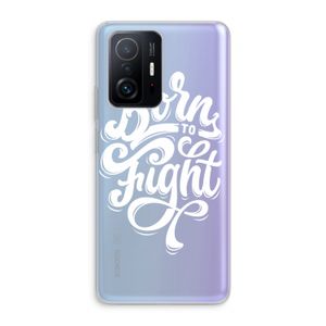 Born to Fight: Xiaomi 11T Pro Transparant Hoesje