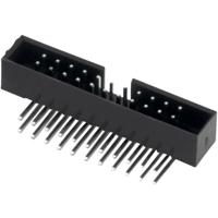 W & P Products 635-50-2-00 Male connector Rastermaat: 2 mm Totaal aantal polen: 50 Aantal rijen: 2 1 stuk(s)