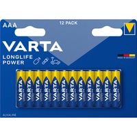 Alkaline Batterij AAA 1.5 V High Energy 12-Pack - thumbnail
