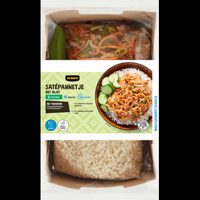 Jumbo Gesneden Verspakket Satepannetje met Rijst 4 Personen