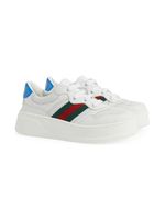 Gucci Kids baskets à semelle épaisse - Blanc - thumbnail