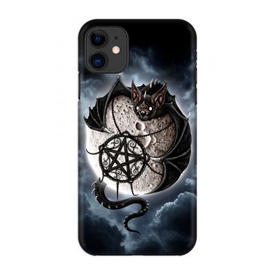 Volle maan: Volledig geprint iPhone 11 Hoesje