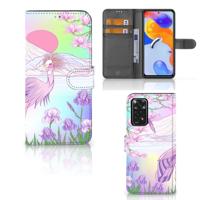 Xiaomi Redmi Note 11 Pro 5G/4G | Telefoonhoesje | Met pasjeshouder | Bird