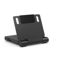 Satechi OntheGo inklapbare stand hub - Black