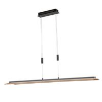 Fischer & Honsel HanglampShine-Wood zwart - 61077