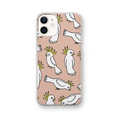 Papegaai: iPhone 12 Transparant Hoesje