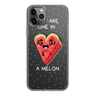 One In A Melon: iPhone 11 Pro Transparant Hoesje