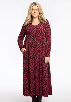 Yoek Jurk Swing RED LEO | Rood | Maat 54/56