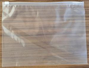 100 Ritszakken 320x230 mm 75 micron transparant