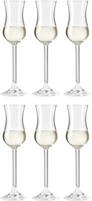 Leonardo Grappaglazen Daily - 100 ml - 6 stuks
