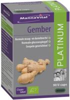 Mannavital Gember platinum bio 90 Vegetarische capsules