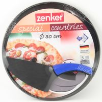 Zenker pizza set 3 dlg Special Countries 29cm - thumbnail