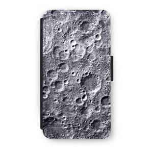 Maanlandschap: iPhone X Flip Hoesje